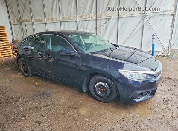 2HGFC2F62GH000839 2016 HONDA CIVIC Black Front right