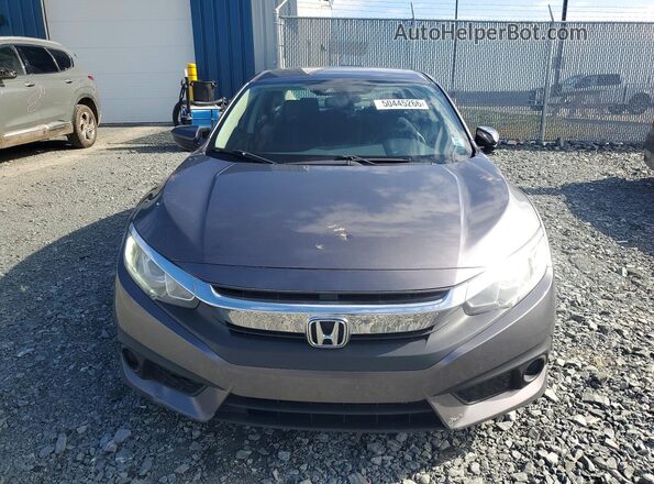 2HGFC2F62JH017793 2018 HONDA CIVIC Gray Դիմացի տեսք