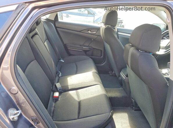 2HGFC2F62JH017793 2018 HONDA CIVIC Gray Հետևի նստատեղերի տեսք