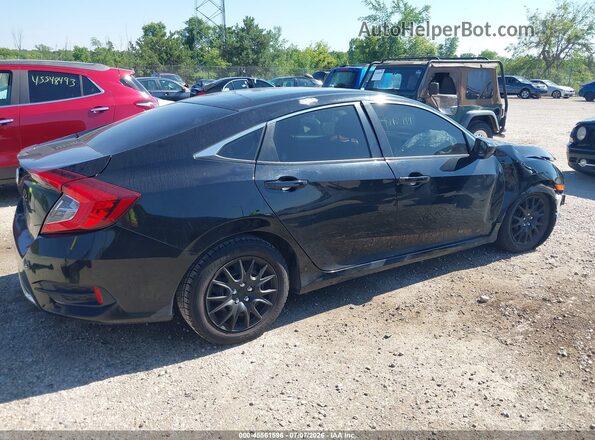 2HGFC2F62KH514506 2019 HONDA CIVIC Black უკანა მარჯვენა
