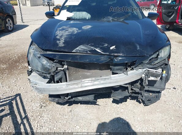 2HGFC2F62KH514506 2019 HONDA CIVIC Black წინა ხედი