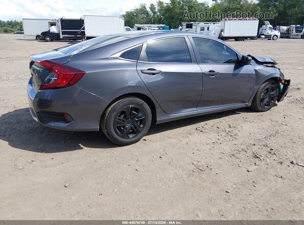 2HGFC2F62KH519608 2019 HONDA CIVIC Gray Հետևի աջ
