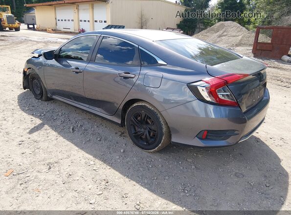 2HGFC2F62KH519608 2019 HONDA CIVIC Gray Հետևի ձախ