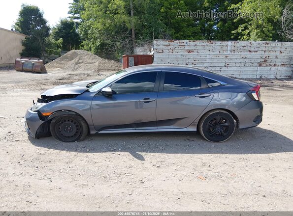2HGFC2F62KH519608 2019 HONDA CIVIC Gray Սալոնի 360 աստիճան տեսք