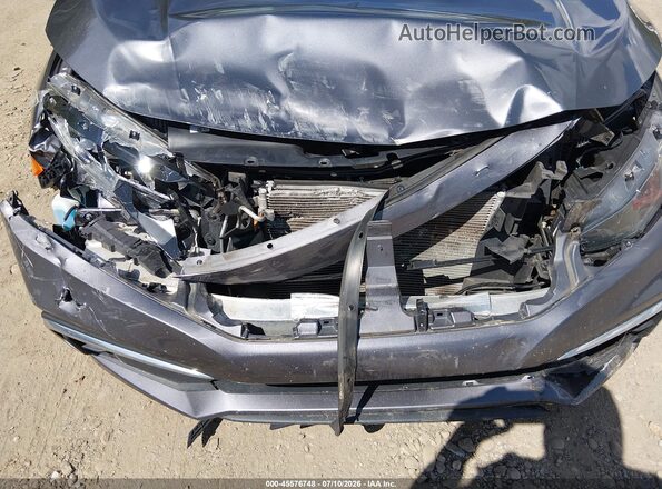 2HGFC2F62KH519608 2019 HONDA CIVIC Gray Դիմացի տեսք