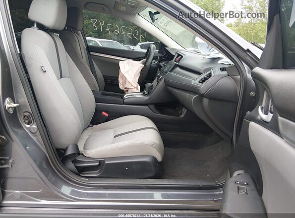 2HGFC2F62KH519608 2019 HONDA CIVIC Gray Սալոնի դիմացի տեսք