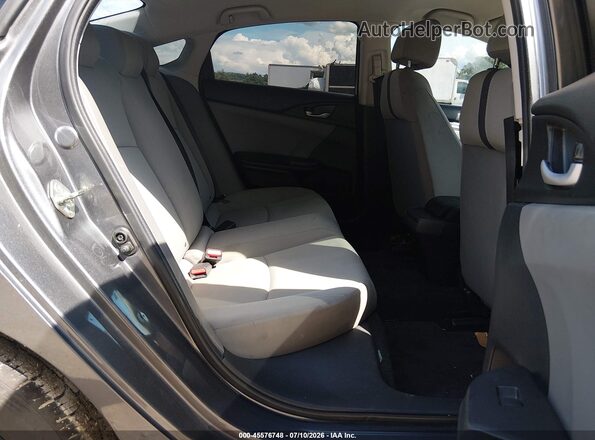 2HGFC2F62KH519608 2019 HONDA CIVIC Gray VIN կոդի պիտակի տեսք
