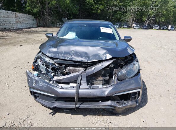 2HGFC2F62KH519608 2019 HONDA CIVIC Gray Սարքավորումների վահանակի տեսք