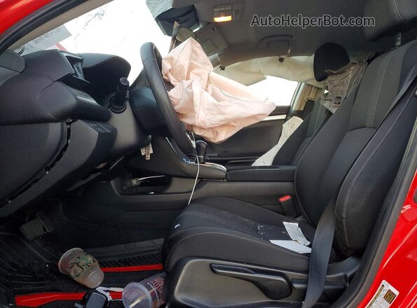 2HGFC2F62KH527840 2019 HONDA CIVIC Red Vista interior delantera