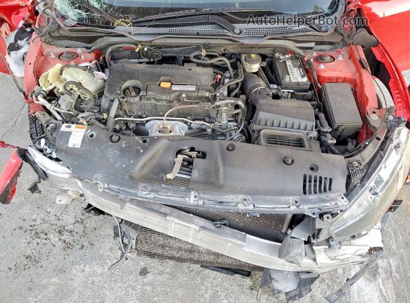 2HGFC2F62KH527840 2019 HONDA CIVIC Red Vista interior trasera