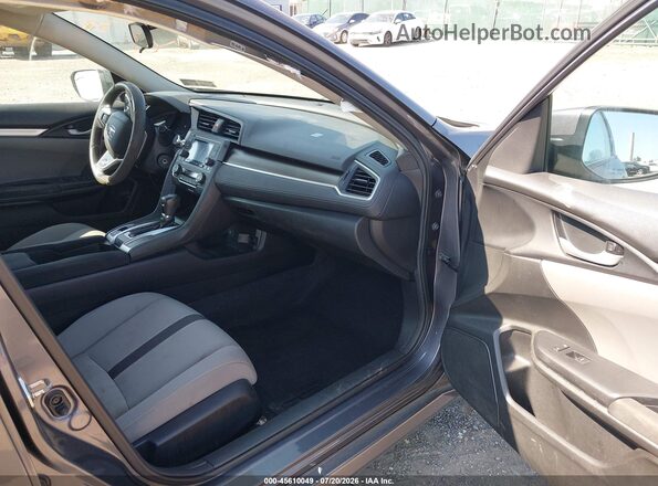 2HGFC2F62KH541852 2019 HONDA CIVIC Gray Vista interior delantera