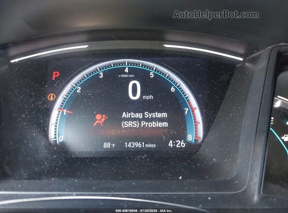 2HGFC2F62KH541852 2019 HONDA CIVIC Gray 