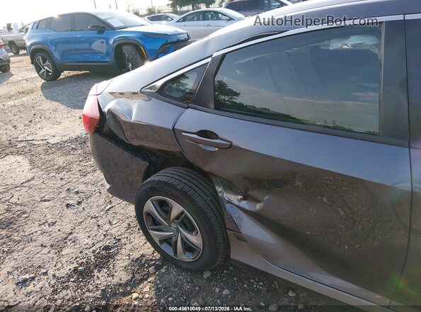 2HGFC2F62KH541852 2019 HONDA CIVIC Gray 