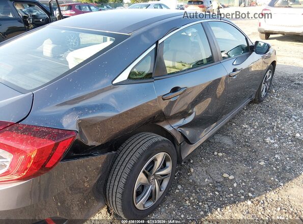 2HGFC2F62KH541852 2019 HONDA CIVIC Gray 