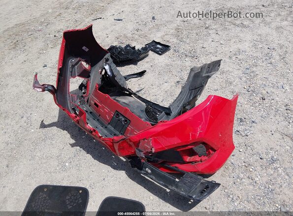 2HGFC2F62KH543200 2019 HONDA CIVIC Red Вид щитка приладів