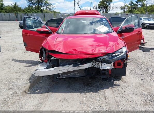 2HGFC2F62KH543200 2019 HONDA CIVIC Red Вид спереду