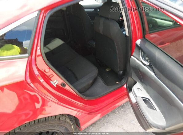 2HGFC2F62KH543200 2019 HONDA CIVIC Red Вид наклейки з VIN-кодом