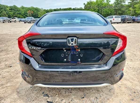 2HGFC2F62LH535308 2020 HONDA CIVIC Black Rear view