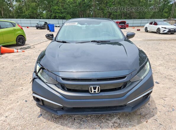 2HGFC2F62LH535308 2020 HONDA CIVIC Black Front view