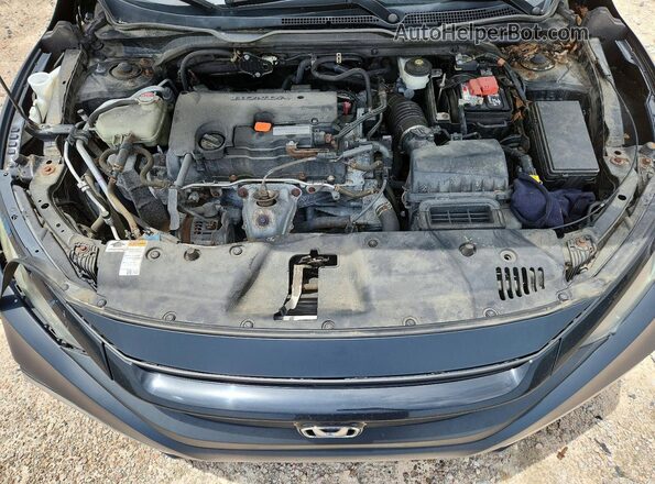 2HGFC2F62LH535308 2020 HONDA CIVIC Black Rear interior view