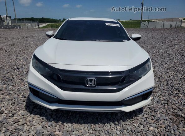 2HGFC2F62LH551279 2020 HONDA CIVIC White Widok z przodu