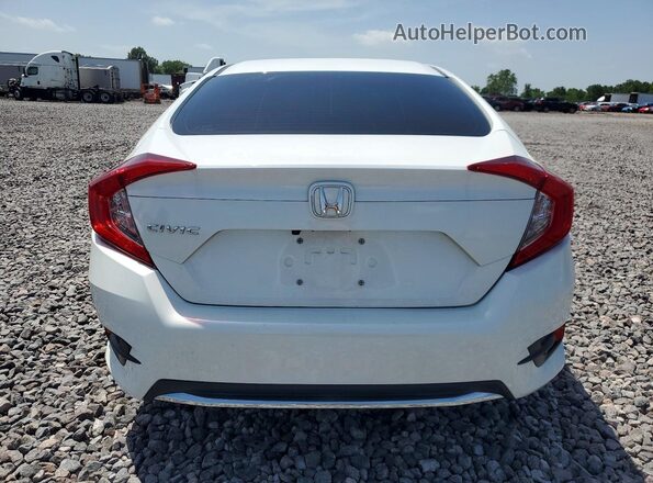 2HGFC2F62LH551279 2020 HONDA CIVIC White Widok z tyłu