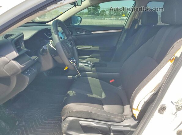 2HGFC2F62LH551279 2020 HONDA CIVIC White Widok wnętrza z przodu