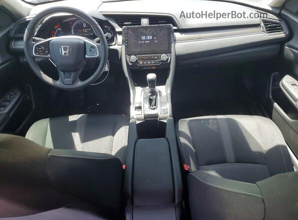 2HGFC2F62LH551279 2020 HONDA CIVIC White Widok deski rozdzielczej