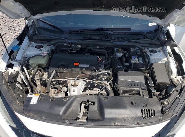 2HGFC2F62LH551279 2020 HONDA CIVIC White Widok wnętrza z tyłu