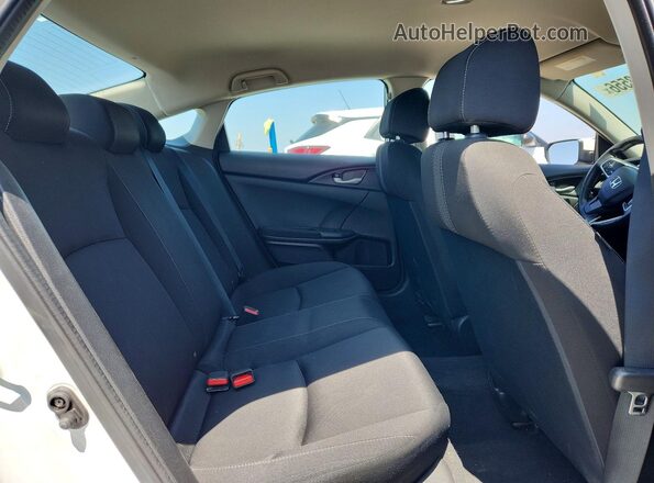 2HGFC2F62LH577459 2020 HONDA CIVIC White Rear seats view