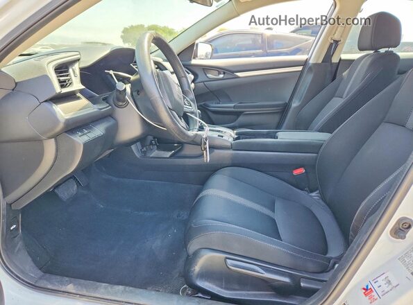 2HGFC2F62LH577459 2020 HONDA CIVIC White Front interior view