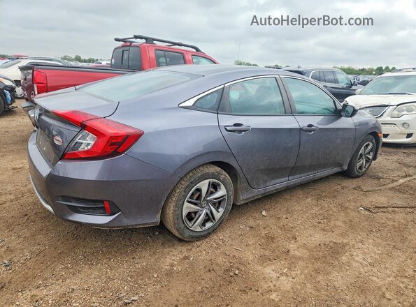 2HGFC2F62MH514220 2021 HONDA CIVIC Gray Задня права чверть