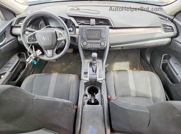 2HGFC2F62MH514220 2021 HONDA CIVIC Gray Вид панелі приладів