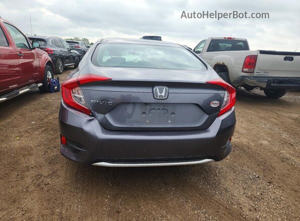 2HGFC2F62MH514220 2021 HONDA CIVIC Gray Вид ззаду