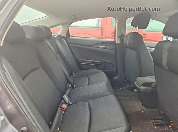 2HGFC2F62MH514220 2021 HONDA CIVIC Gray Вид задніх сидінь