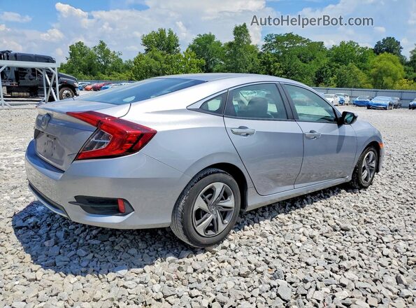 2HGFC2F63KH526678 2019 HONDA CIVIC Silver Задня права чверть