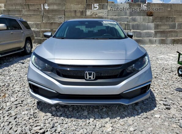 2HGFC2F63KH526678 2019 HONDA CIVIC Silver Вид спереду