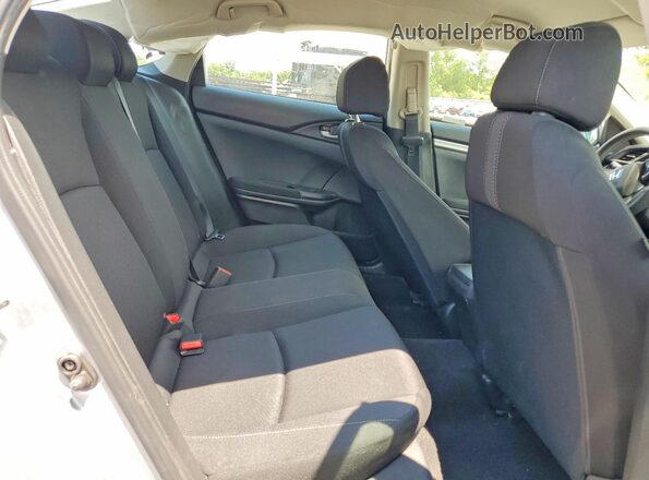 2HGFC2F63KH526678 2019 HONDA CIVIC Silver Вид задніх сидінь