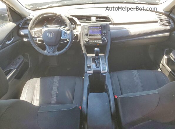 2HGFC2F63KH558403 2019 HONDA CIVIC Gray წინა პანელის ხედი