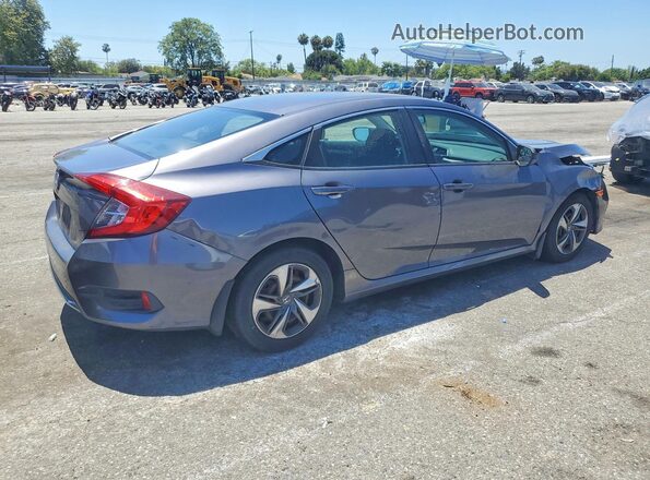 2HGFC2F63KH558403 2019 HONDA CIVIC Gray უკანა მარჯვენა