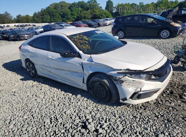 2HGFC2F63KH560779 2019 HONDA CIVIC White Առջևի աջ