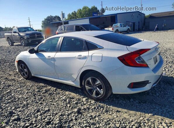 2HGFC2F63KH560779 2019 HONDA CIVIC White Հետևի ձախ