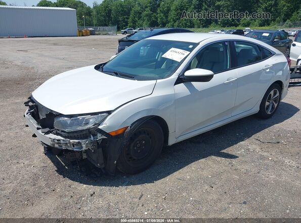 2HGFC2F63LH537455 2020 HONDA CIVIC White Vista tres cuartos delantera izquierda