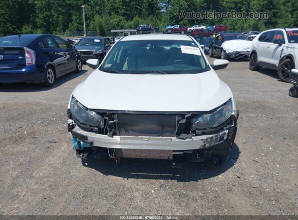 2HGFC2F63LH537455 2020 HONDA CIVIC White Vista interior trasera