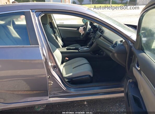 2HGFC2F63LH537939 2020 HONDA CIVIC Gray წინა სალონის ხედი