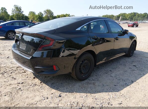 2HGFC2F63LH569113 2020 HONDA CIVIC Black Задня права чверть
