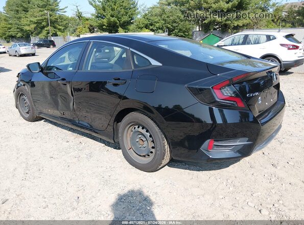 2HGFC2F63LH569113 2020 HONDA CIVIC Black Задня ліва чверть