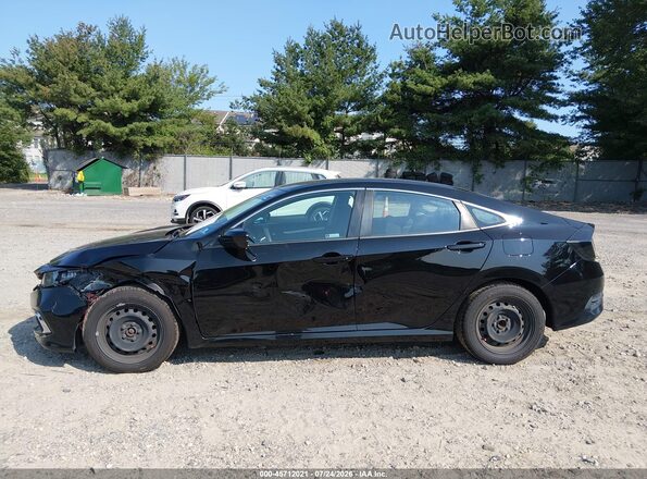 2HGFC2F63LH569113 2020 HONDA CIVIC Black Панорамний вид салону 360°