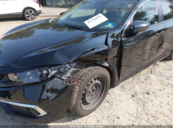 2HGFC2F63LH569113 2020 HONDA CIVIC Black Вид спереду
