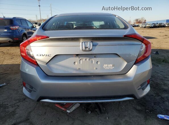 2HGFC2F63LH569709 2020 HONDA CIVIC Silver Rear view